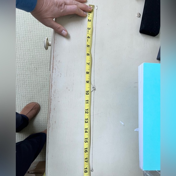 🔴Authentic TIFFANY & CO Sterling Silver Initial “G” Heart Pendent Necklace🔴 - Picture 7 of 8